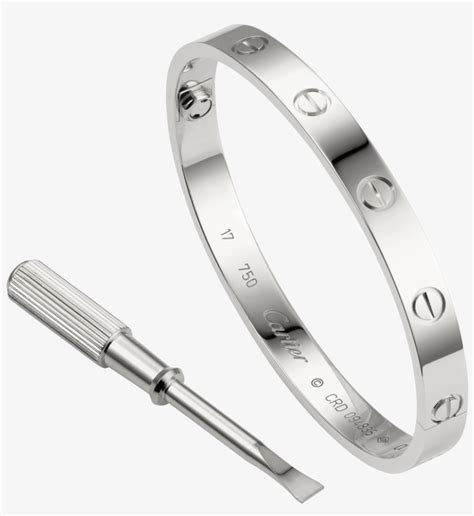 cartier silver bracelet|cartier love bracelet in silver.